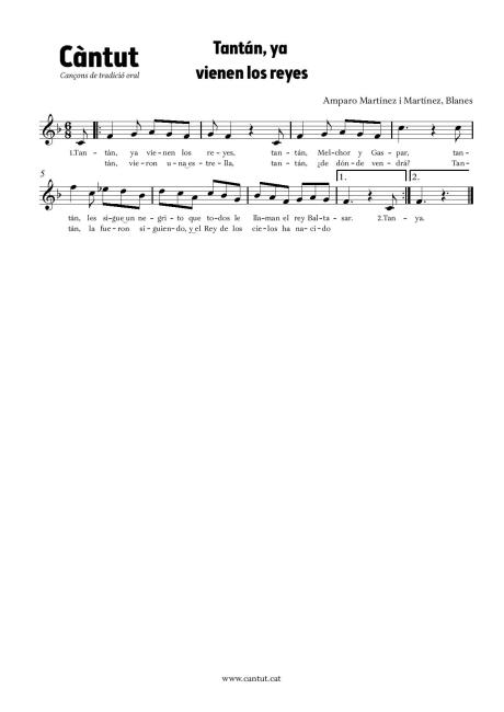 Tantán, ya vienen los reyes (Amparo Martínez i Martínez, Blanes)
