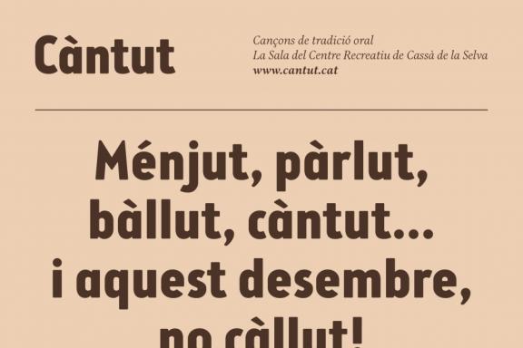 Aquest desembre, dos concerts a Cassà de la Selva: Judit i Meritxell Nedderman, i Paula Grande i Anna Ferrer