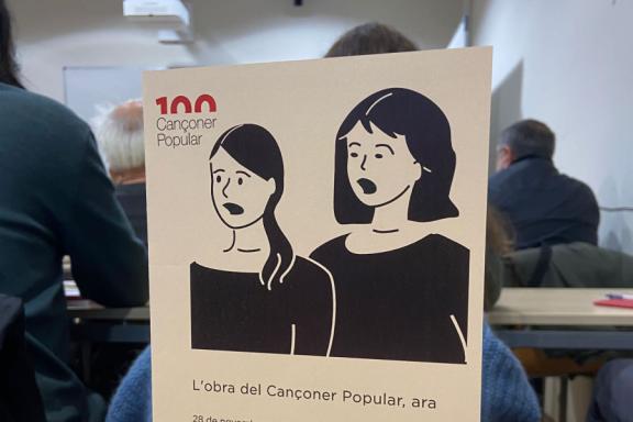 El Càntut participa a la jornada 'L'obra del Cançoner Popular, ara' a l'ESMUC