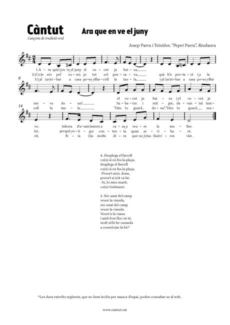 Ara que en ve el juny