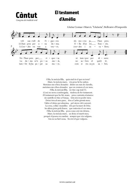 El testament d'Amèlia