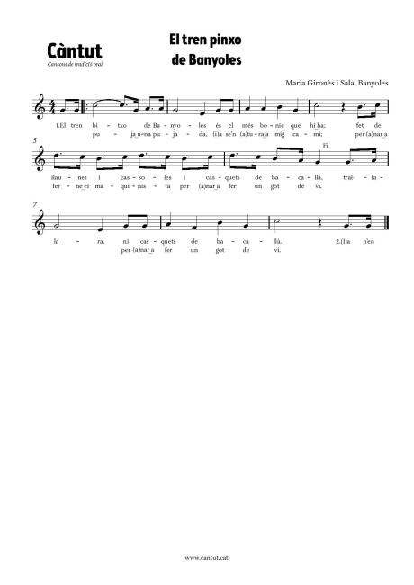 El tren pinxo de Banyoles