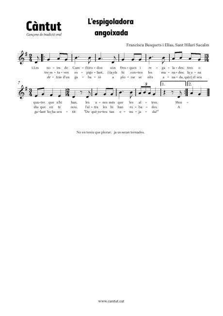 L'espigoladora angoixada