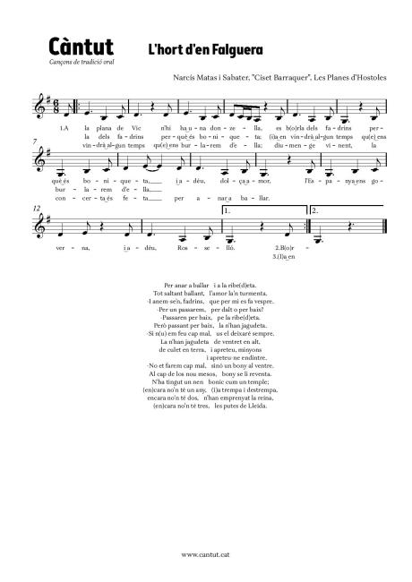 L'hort d'en Falguera