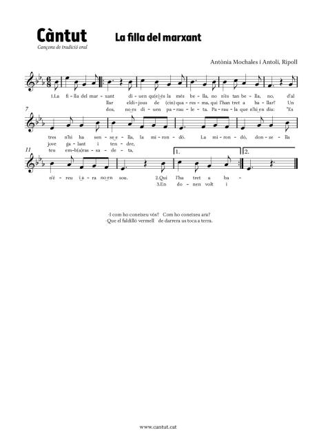 La filla del marxant