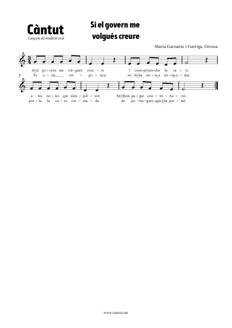 Si el govern me volgués creure