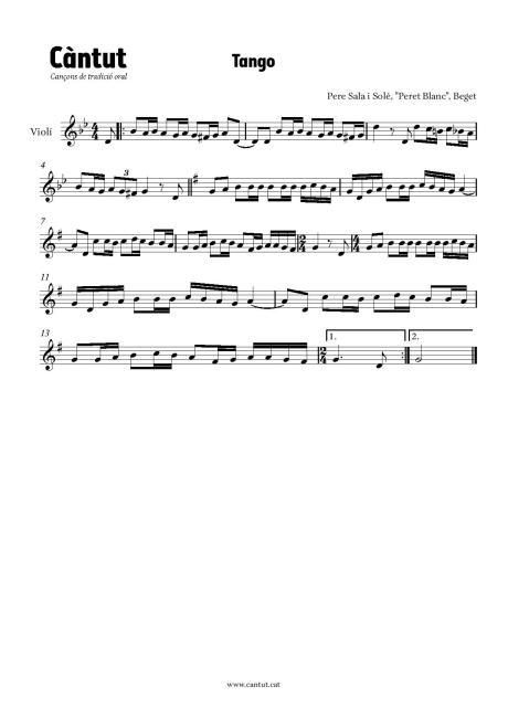Tango I (violí)
