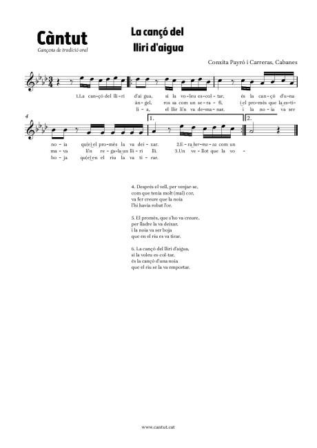 La cançó del lliri d'aigua