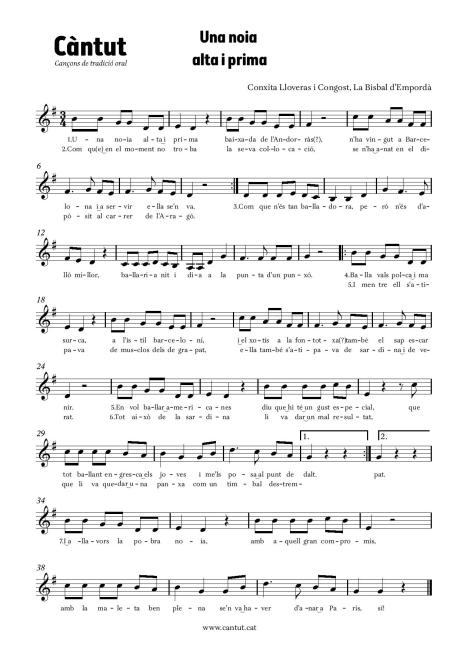 Una noia alta i prima