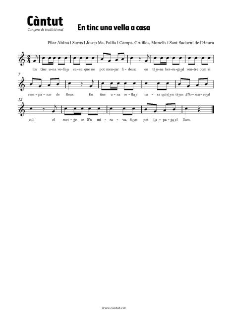 En tinc una vella a casa