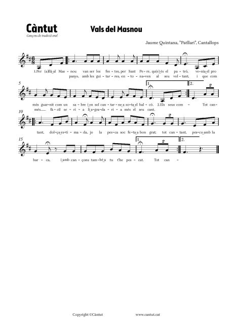 El cantaire del Masnou