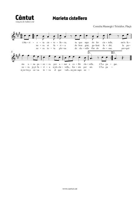 Marieta cistellera