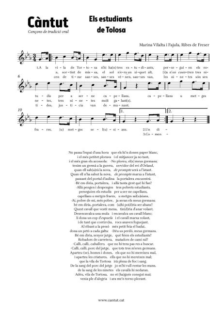 Els estudiants de Tolosa