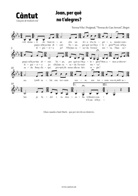 Joan, per què no t'alegres?