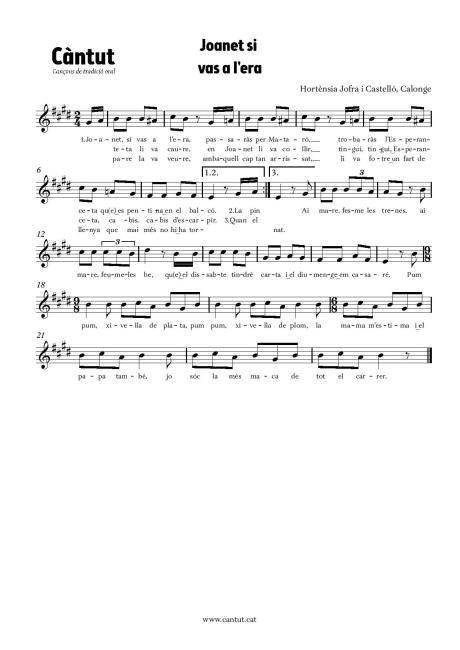 Joanet si vas a l'era