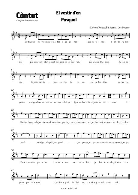 El vestir d'en Pasqual