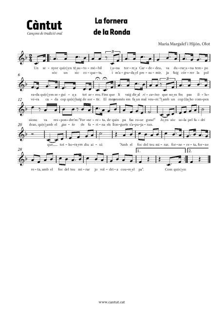 La fornera de la Ronda