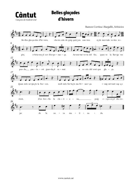 Belles glaçades d’hivern