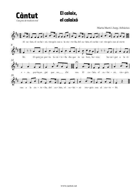 El calaix, el calaixó