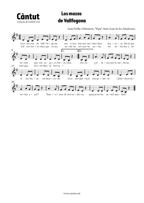 Los mozos de Vallfogona