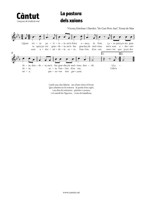 La pastora dels xaions