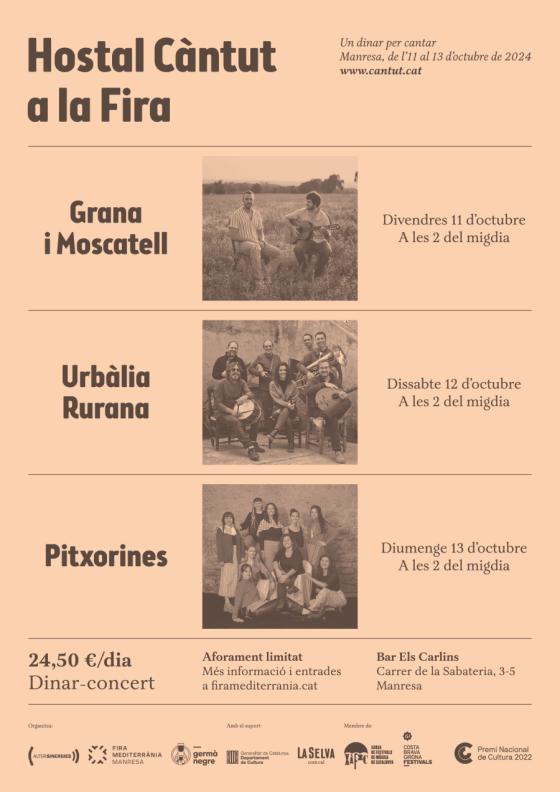 Tornen els dinars per cantar de l'Hostal Càntut a la Fira