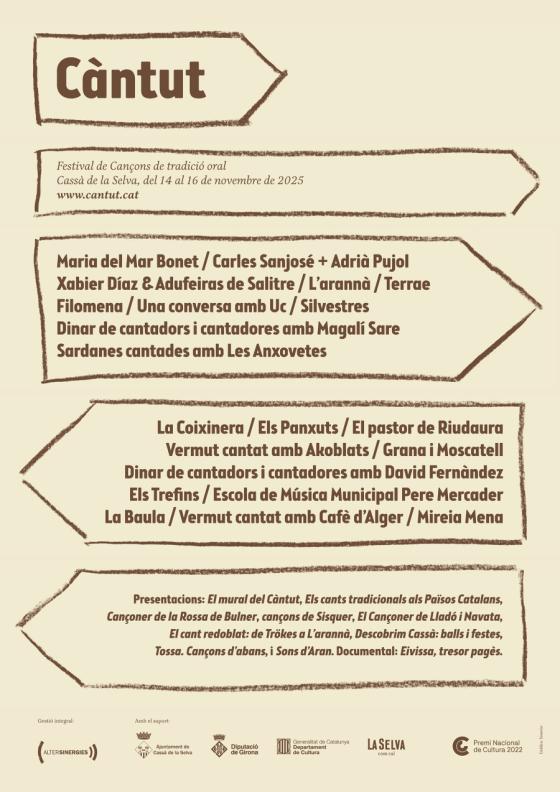 Presentada la programació del Festival Càntut